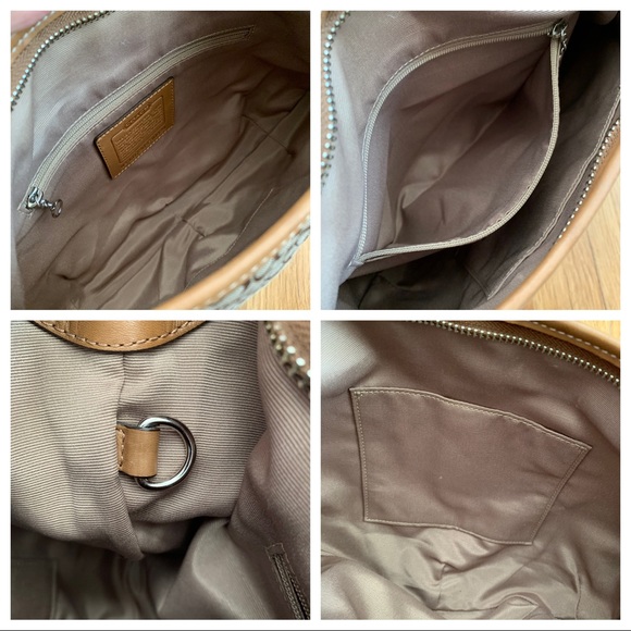 -Cuteness- Coach Small Hobo Signature Canvas - Picture 6 of 8